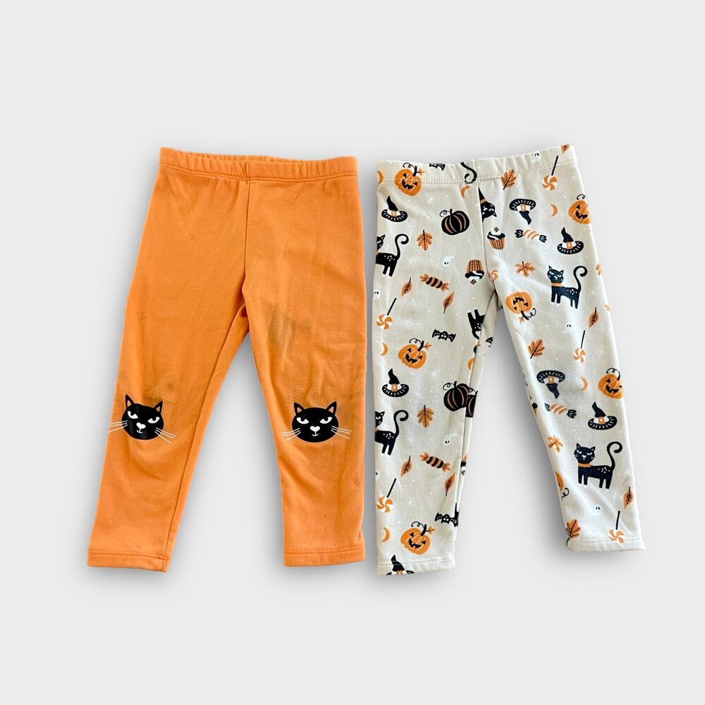 Toddler Play Halloween 2 Pant Set 2T Graphic Halloween Motif